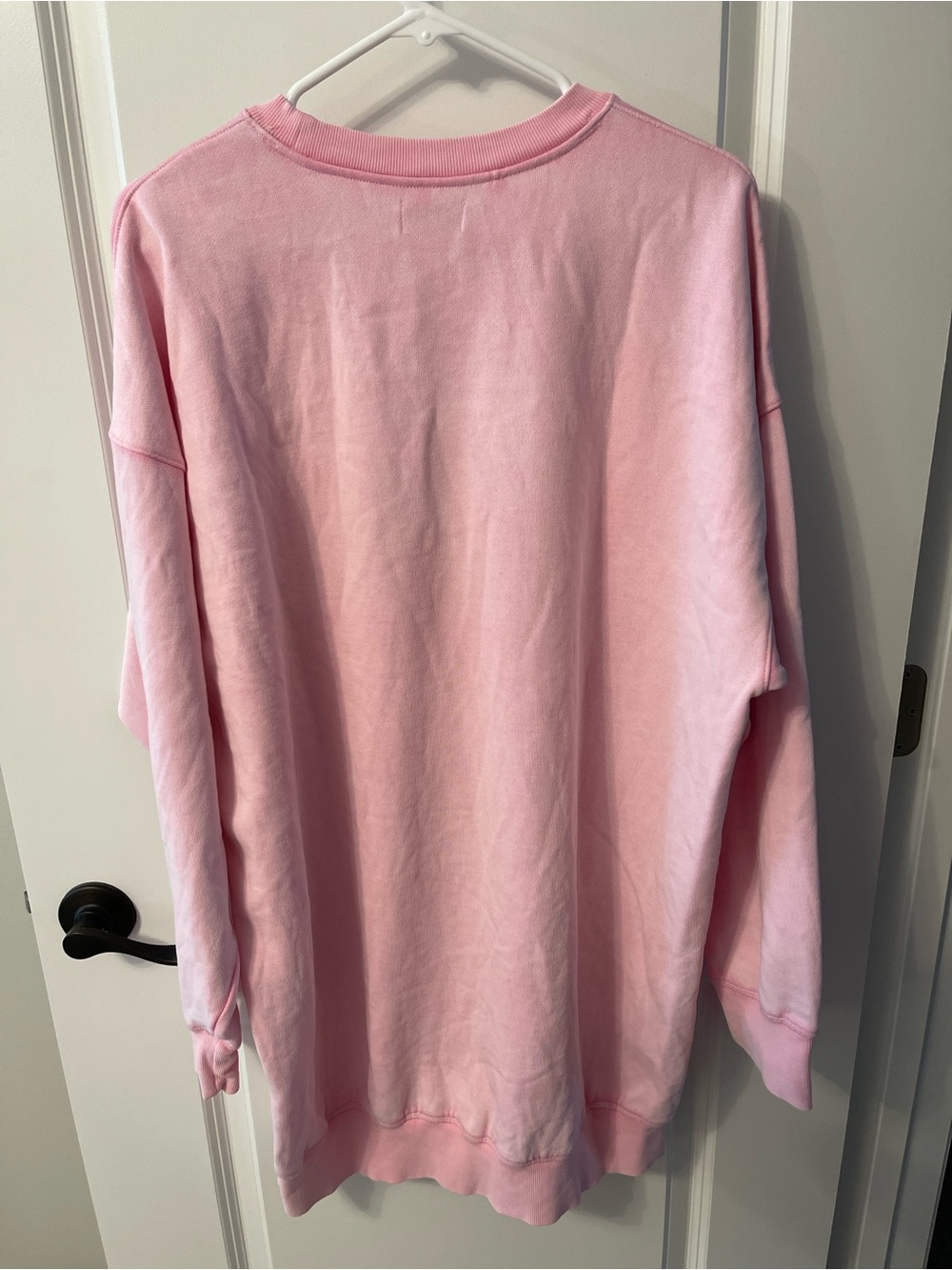 NWT Pink X LoveShackFancy Bling Dog Sweatshirt Dress L - Picture 6 of 10